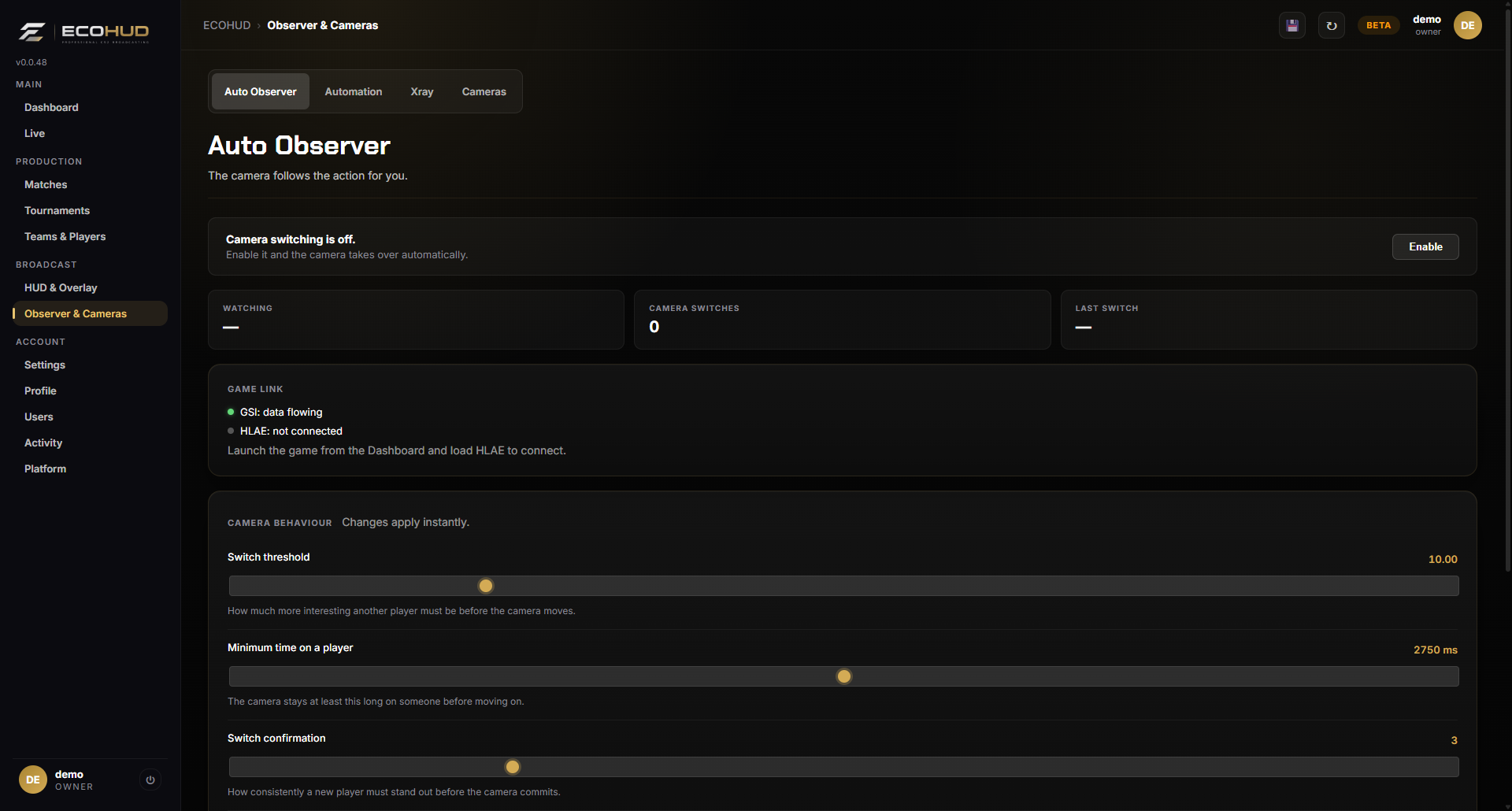Auto Observer